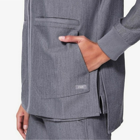 Figs Bellery Graphite Scrub Jacket Limited Edition XXL - Picture 8 of 9